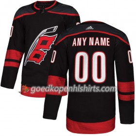 Carolina Hurricanes Custom Adidas 2018-2019 Alternate Authentic Shirt - Mannen